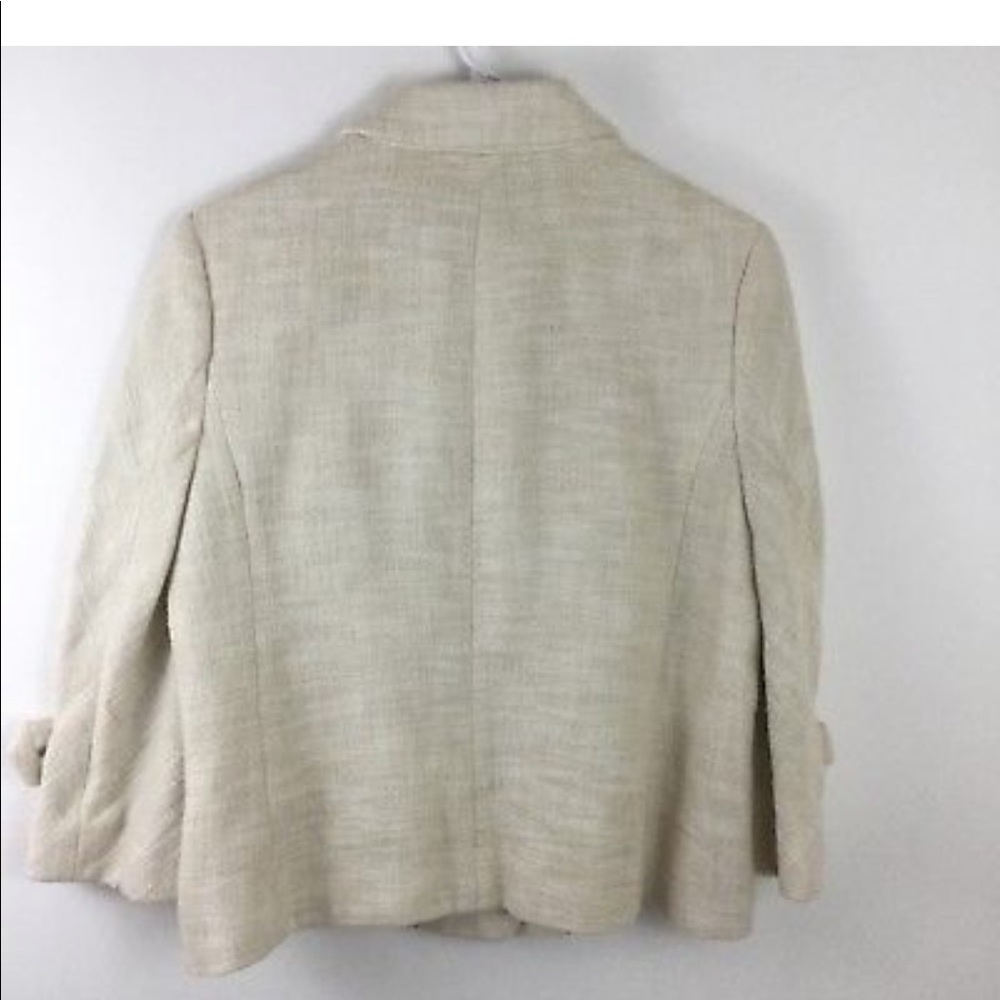J. Crew cream tweed blazer - Picture 2 of 5